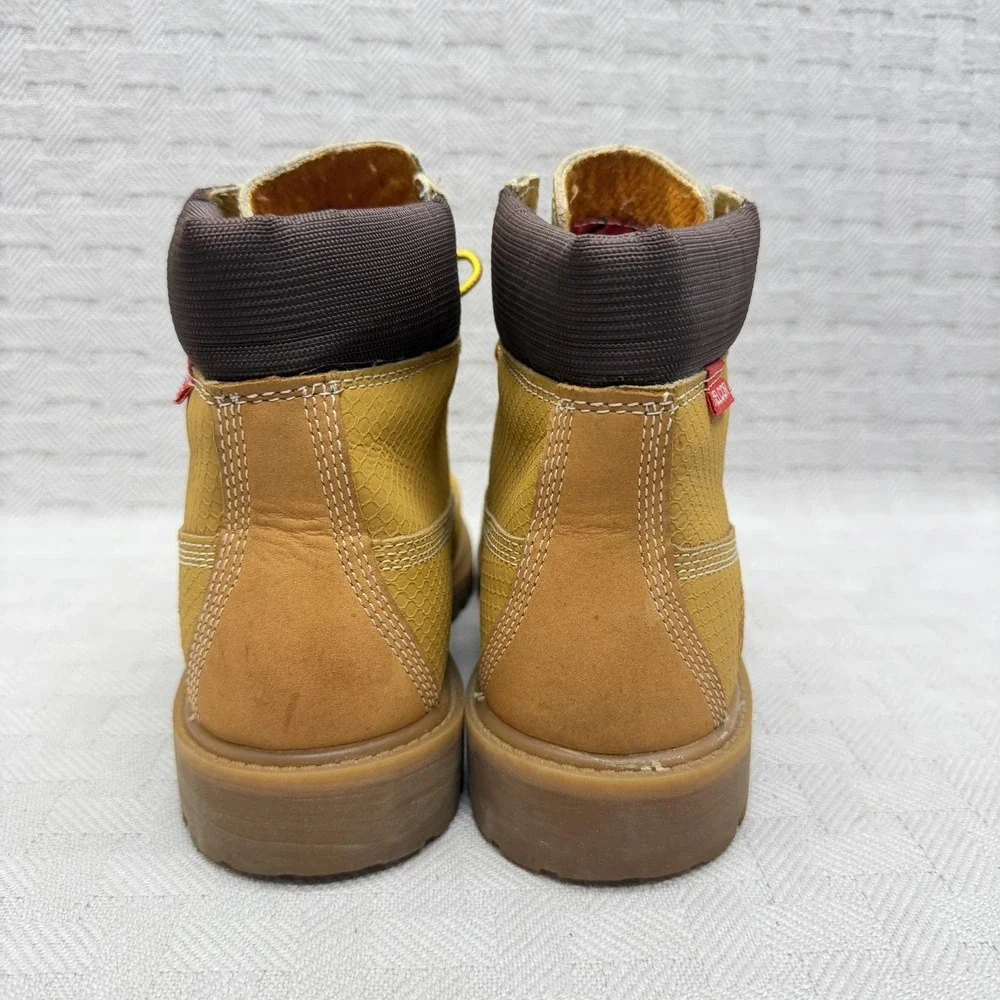 Timberland 6596R‎ 3701 Boys Boot Size 6 Yellow Walking